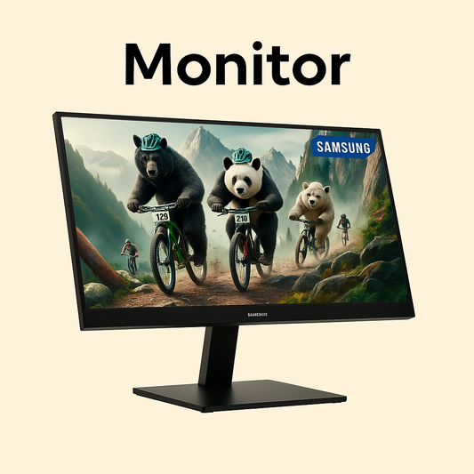 MONITOR SAMSUNG Essential S3 S30GD 24Inch Full-HD 100Hz D-Sub HDMI Black