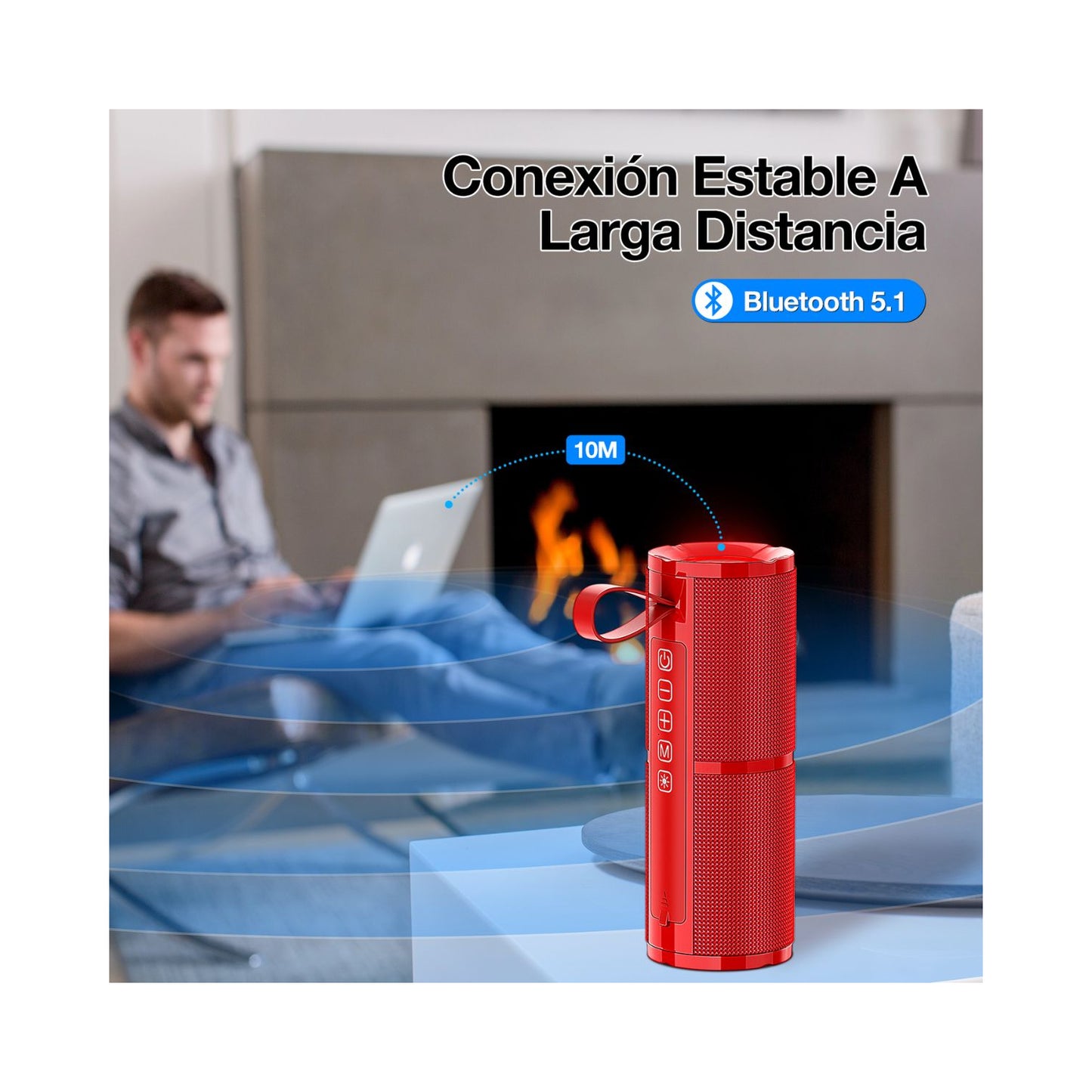 -PARLANTE BLUETOOTH PORTATIL BOC060