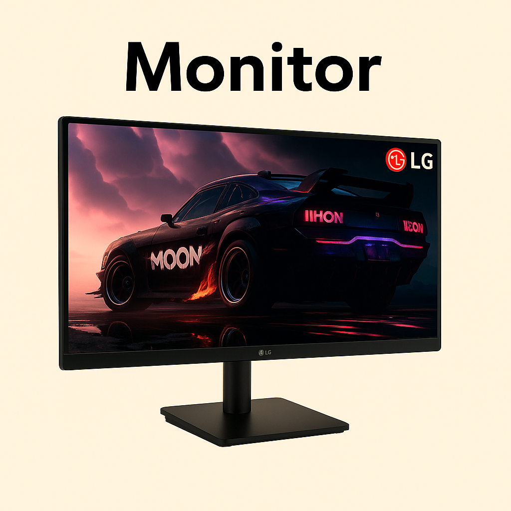 MONITOR LG 27INCH IPS 2HDMI 1920X1080 BlackStabilizer Black