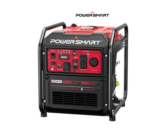 PowerSmart Generador Inverter 4450 Watts | Open 
Frame Silencioso con Sensor de CO 
modelo POW-MB5040C