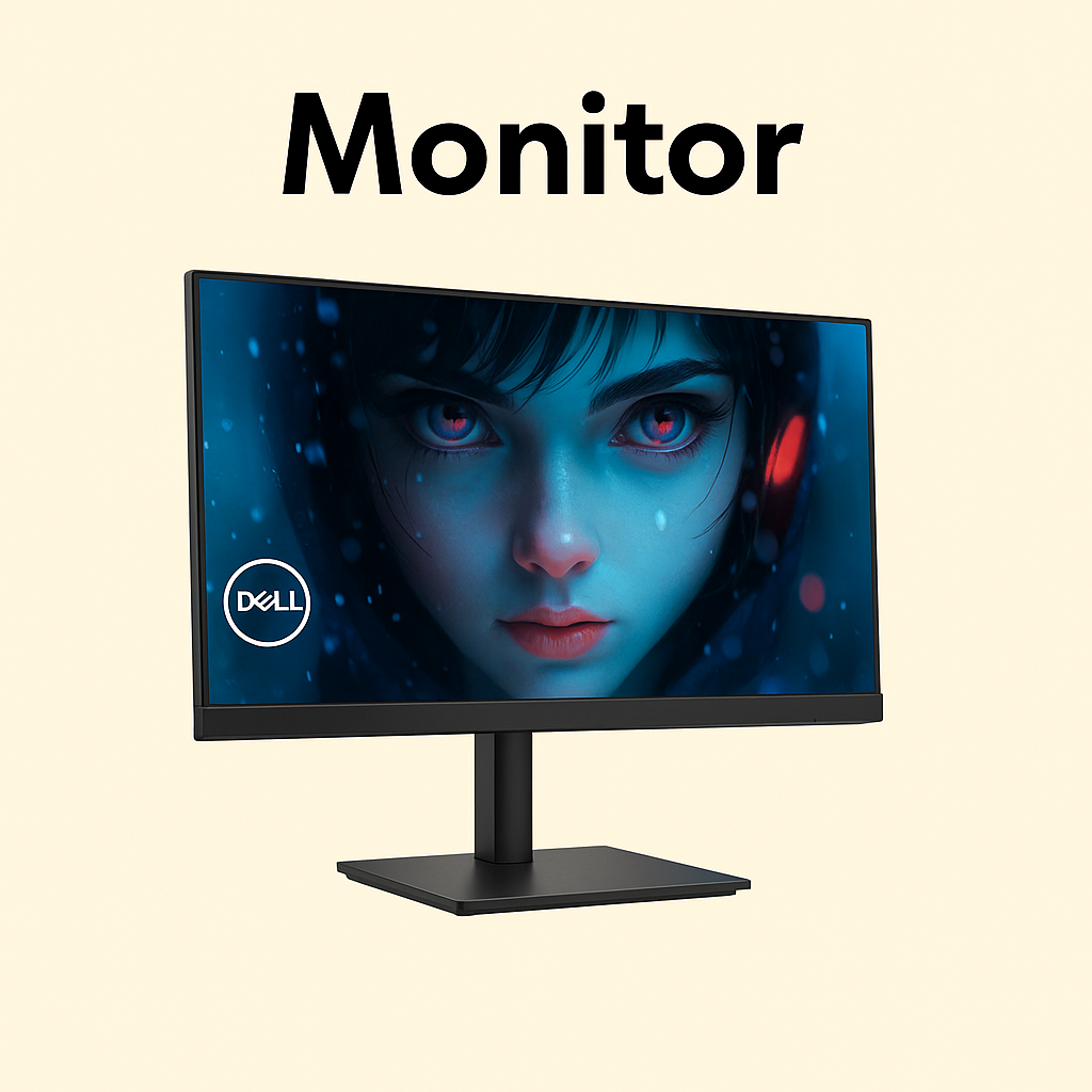 MONITOR DELL 21.5Inch E2225HSM VA LED FHD HDMI DP VGA CABLE-HDMI NEGRO