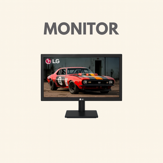 MONITOR LG 19.5Pulg. 20U401A-B LED HD-Plus 1600X900 D-SUB HDMI 75Hz Black