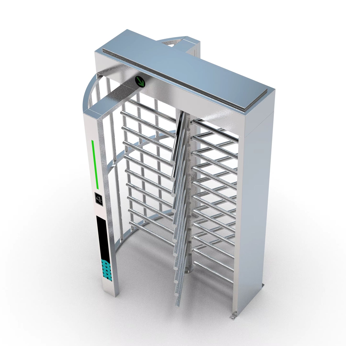 Torniquete de altura completa de acero inoxidable de alta velocidad