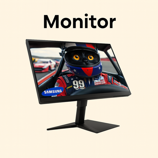 MONITOR SAMSUNG GAMING ODYSSEY G3 24INC. FHD 1920X1080 180Hz DP HDMI BLACK