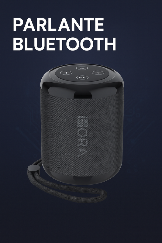 -PARLANTE BLUETOOTH PORTATIL NEGRO BOC062N