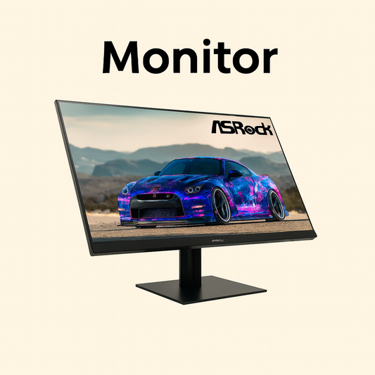 MONITOR ASROCK CL25FFA 25Inch Challenger IPS LED Full HD 1920x1080 120Hz HDMI VGA Black