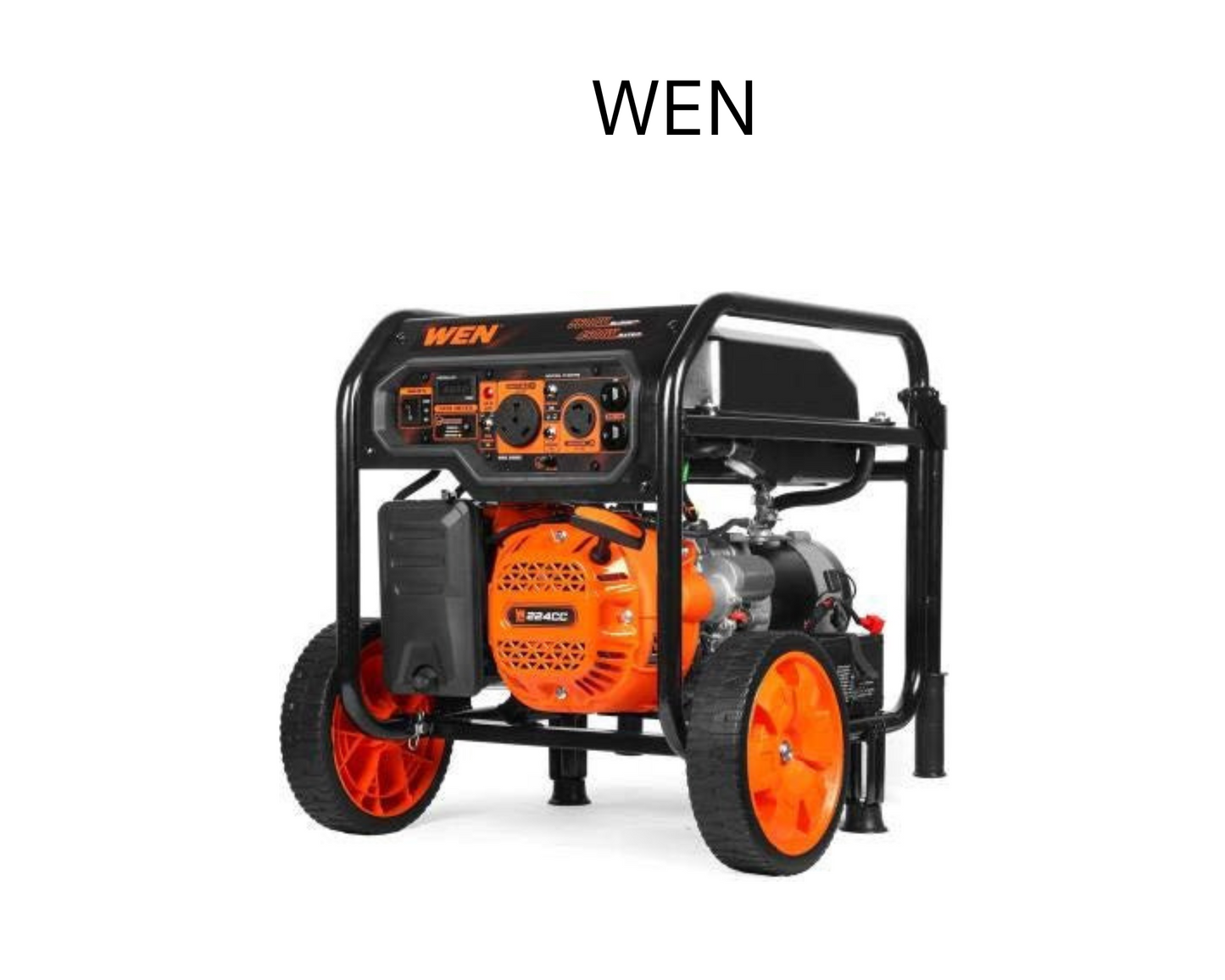 WEN Generador eléctrico | 5600W a Gasolina | 
Encendido Eléctrico | Sensor de CO
modelo WEN-GN5602X