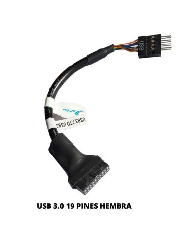 ADAPTADOR INTERNO USB 2.0 MACHO A USB 3.0 HEMBRA