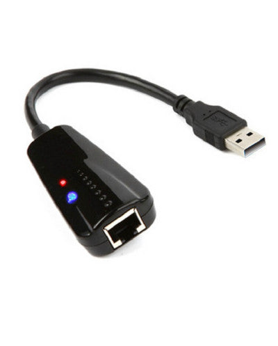 ADAPTADOR USB 3.0 A RJ45 GIGABITE 10/100/1000 1Gbps
