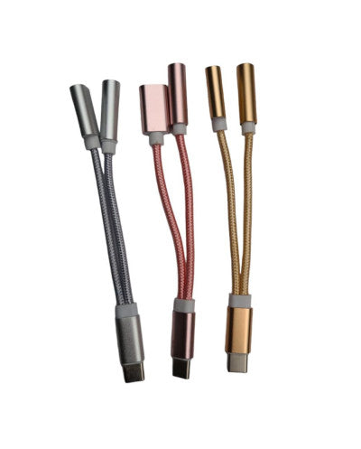 ADAPTADOR USB TIPO C A USB TIPO C MAS 3.5