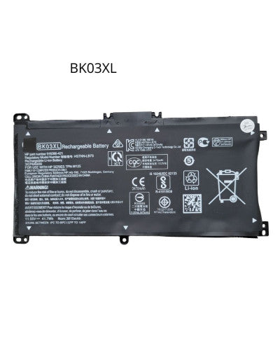 BATERIA PARA HP BK03XL 11.55V 41.7Wh