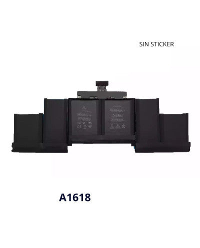 BATERIA PARA MAC A1618 A1398 11.36V 8755mAh 99.5Wh