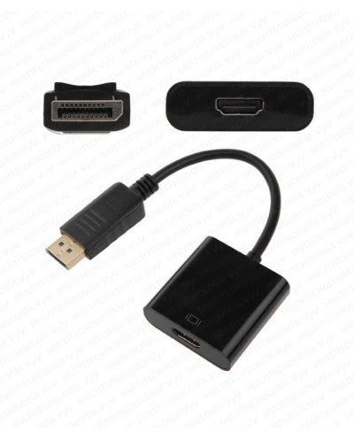 CABLE CONVERTIDOR DISPLAY PORT A HDMI L- 20CM DELTA