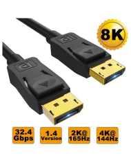 CABLE DISPLAY PORT MACHO MACHO L-1.5 m V1.4