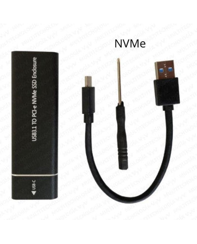 CASE M.2 NVME CABLE USB TIPO C