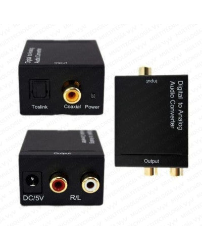 CONVERTIDOR AUDIO DIGITAL A ANALOGO