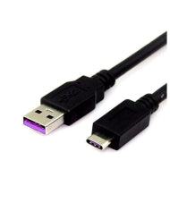 EXTENSION USB TIPO A A USB TIPO C MORADO 5A MACHO MACHO