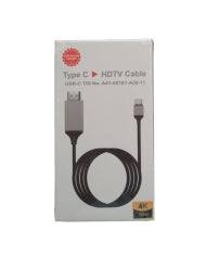 EXTENSION USB TIPO C A HDMI 4K MACHO MACHO