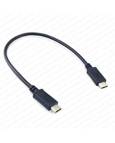 EXTENSION USB TIPO C MACHO MACHO L-1.2 m