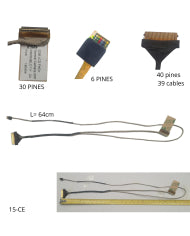 FLEX DE VIDEO HP 15-CE 17-AN 17T-AN DD0G3BLC111 931565-001 30 PINES