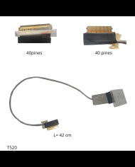 FLEX DE VIDEO LENOVO T520 T520I T530 T530I W520 W530 W530 50.4KE10.001 50.4 KE10.011 04 W1565