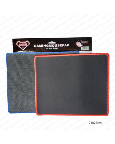 PAD MOUSE GAMER SENCILLO AZUL/ROJO