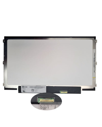 PANTALLA LAPTOP 12.5 LED HD 1366x768 30 PINES BRACKET HB125WX1-100