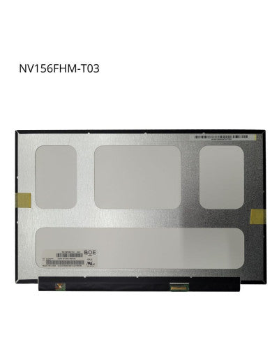 PANTALLA LAPTOP 15.6 LED FHD 1920x1080 40 PINES CORTO NO BRACKETS TOUCH NV156FHM-T03