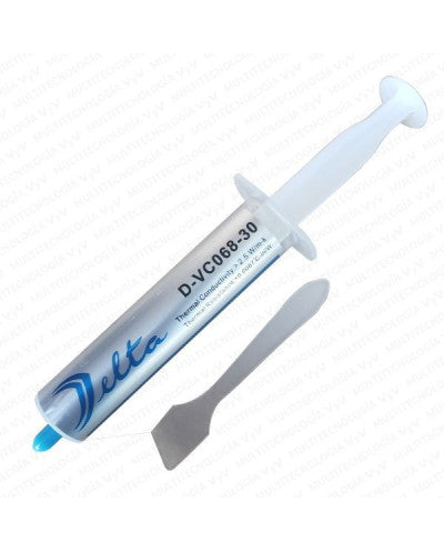 PASTA TERMICA 30 G DELTA COLOR PLOMA COND 2.5