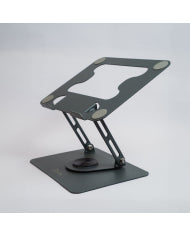 SOPORTE DE LAPTOP GIRATORIO GRIS