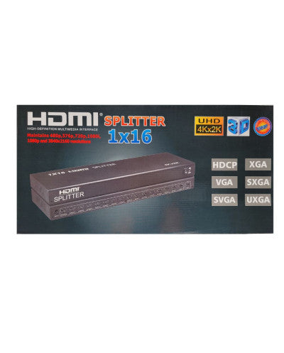 SPLITER HDMI 16 PUERTOS 4Kx2K-3D