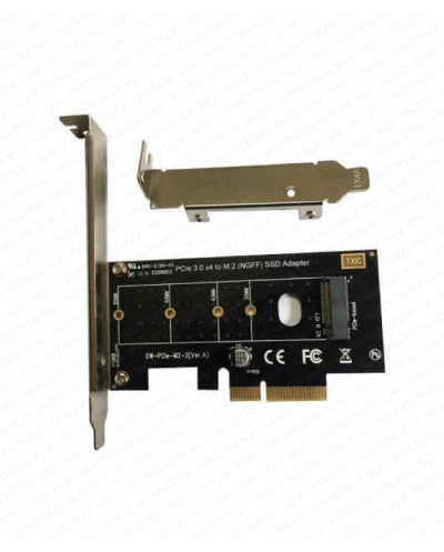 TARJETA PCI EXPRESS M.2 Nvme (4 TAMA¥OS) 22x80 22x60 22x42 22x30 (4X)