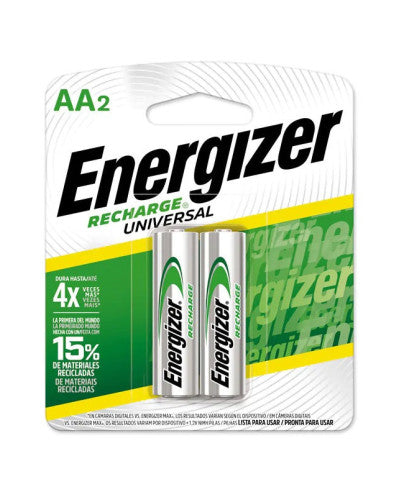 PILA AAA RECARGABLE ENERGIZER BL/2